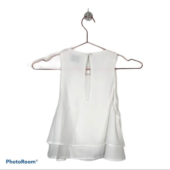 Show Me Your  Mumu white sleeveless crop top - Picture 2 of 5